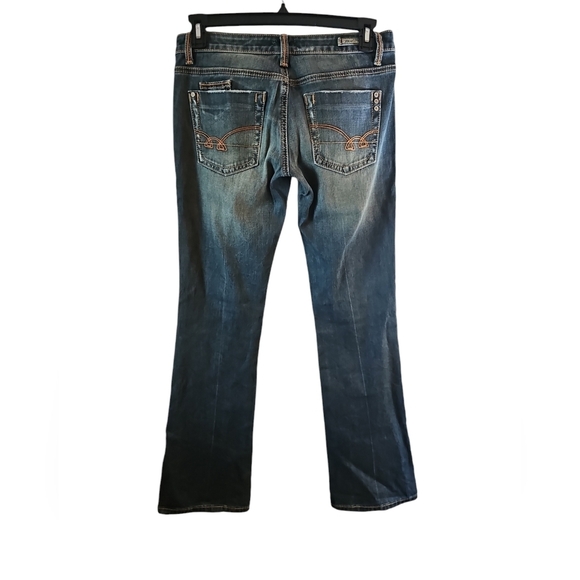 Miss Me boot cut jeans sz 29 long inseam WJ66 - Picture 2 of 7